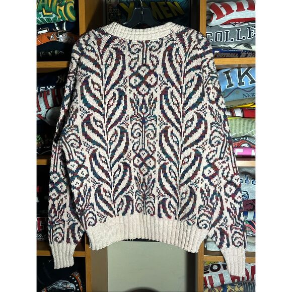 Vintage 80s Eagle Pass Heavy Knit Sweater - Picture 4 of 6